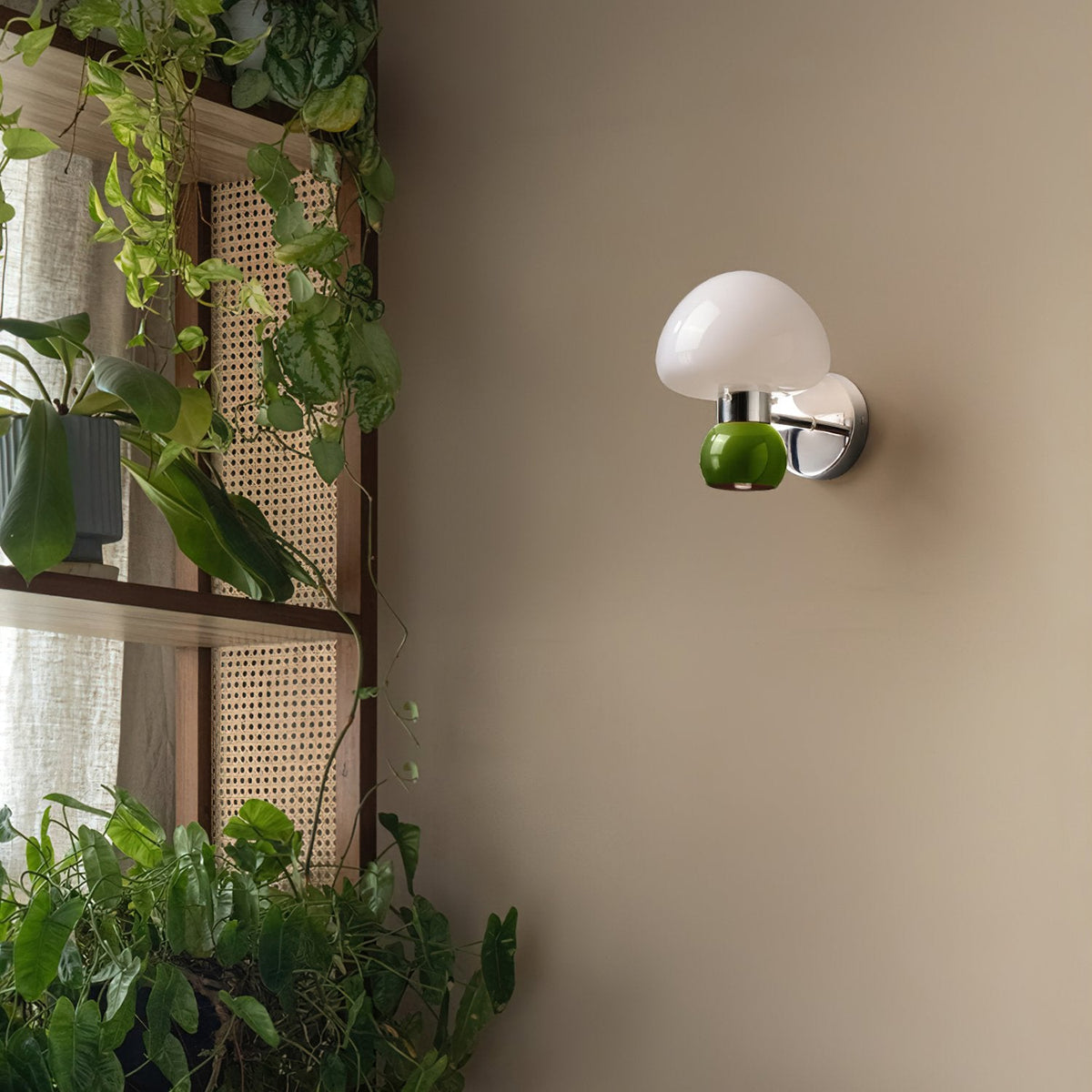Mushroom Wall Light