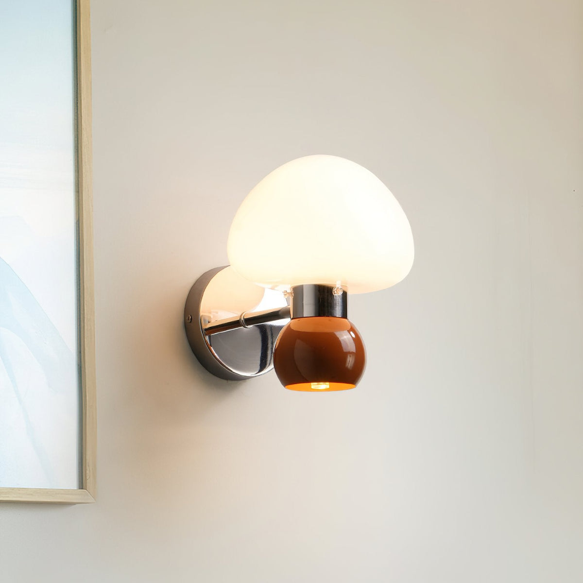 Mushroom Wall Light