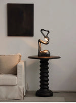 Myrrh Sculptural Table Lamp – Modern Art Deco LED Accent Light