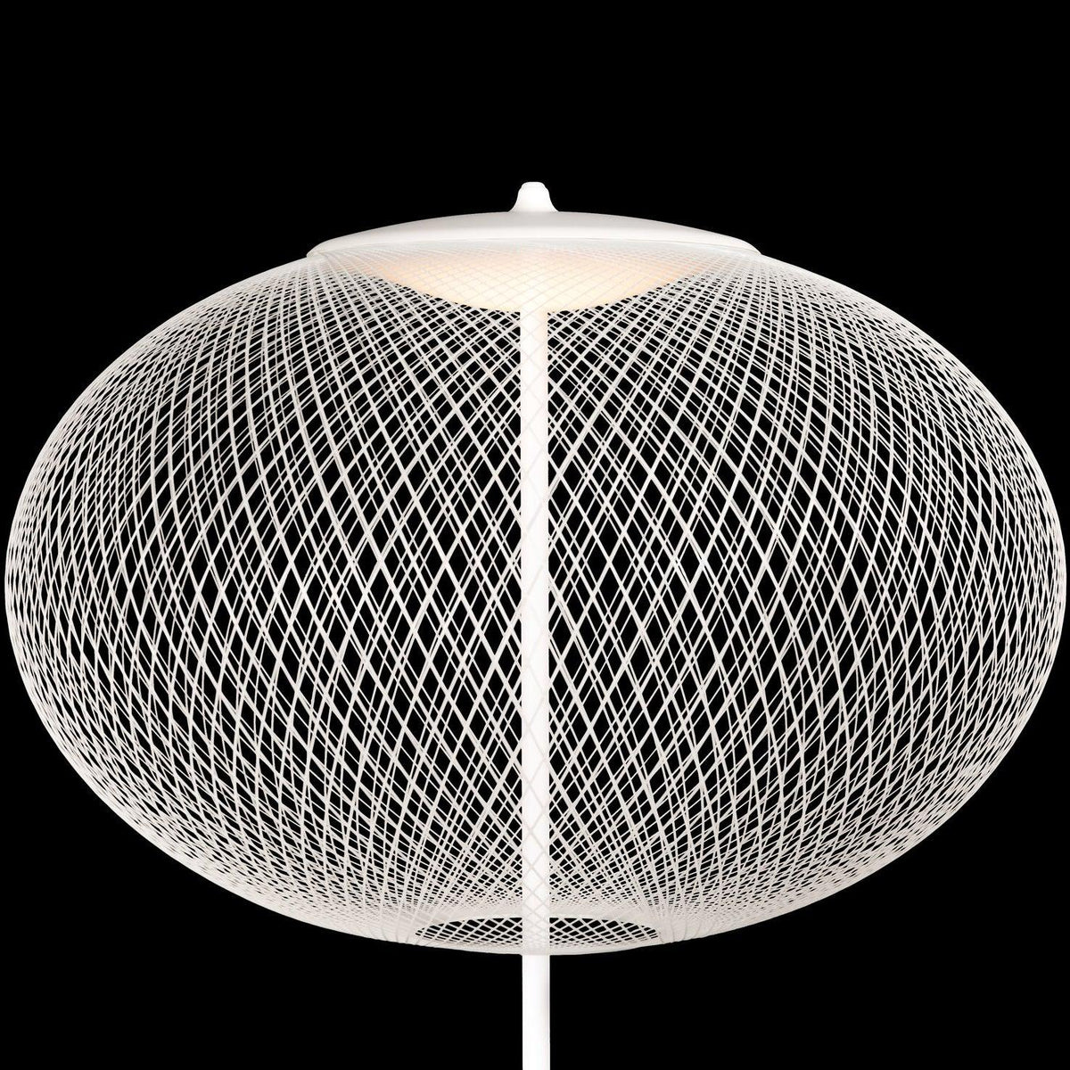 Metallic Meshwork Floor Lamp – Modern Sculptural LED Floor Lamp for Living Room & Bedroom