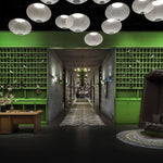 Metallic Meshwork Pendant Lamp