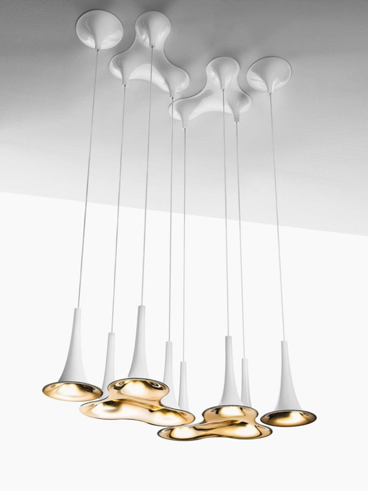 Nafir Modern Acrylic Pendant Light for Dining Room and Living Room