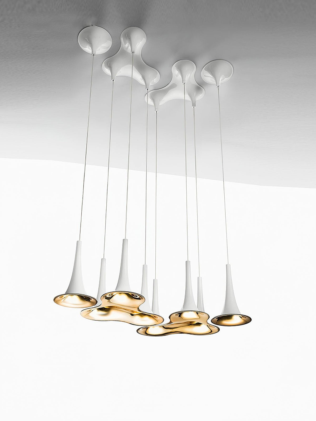Nafir Modern Acrylic Pendant Light for Dining Room and Living Room