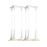 Nafir Modern Acrylic Pendant Light for Dining Room and Living Room