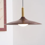 Crane Swing Arm Pendant Light – Modern LED Pendant Lamp with Brass Accents