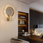 Natural Crystal Wall Lamp