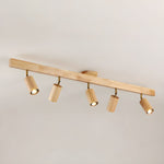 Natural Wood Beam Spotlight Light