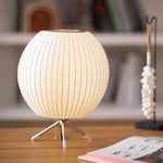 Tripod Bubble Table Lamp – Mid-Century Modern Sculptural Lighting