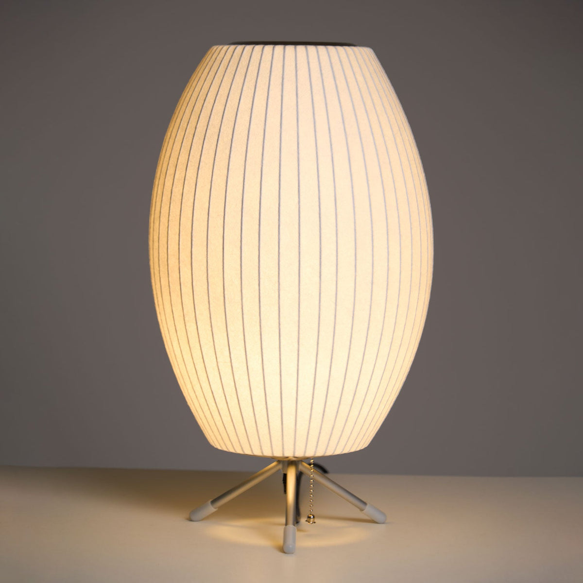 Tripod Bubble Table Lamp – Mid-Century Modern Sculptural Lighting