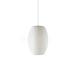 Bubble Silk Swing Arm Pendant Light – Adjustable Designer Ceiling Lamp