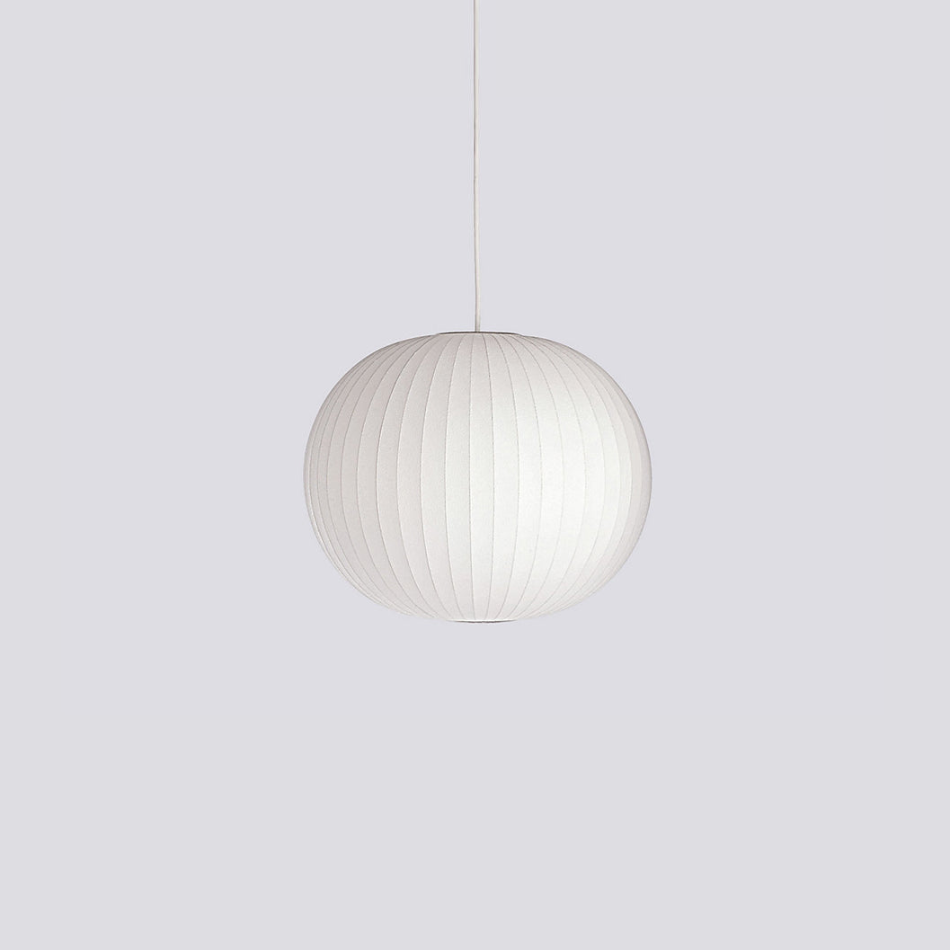 Bubble Silk Swing Arm Pendant Light – Adjustable Designer Ceiling Lamp