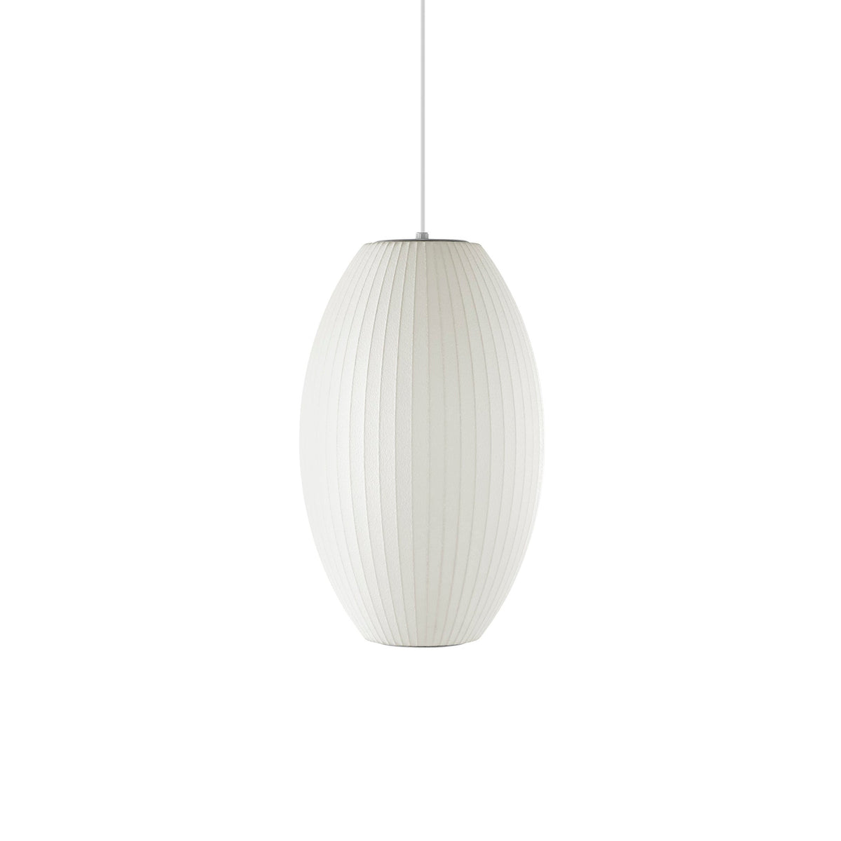Bubble Silk Swing Arm Pendant Light – Adjustable Designer Ceiling Lamp