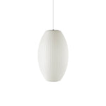 Bubble Silk Swing Arm Pendant Light – Adjustable Designer Ceiling Lamp