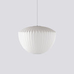 Bubble Silk Swing Arm Pendant Light – Adjustable Designer Ceiling Lamp