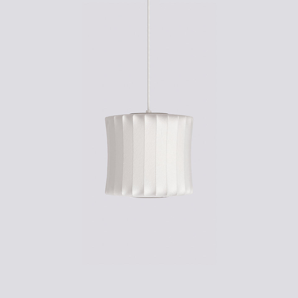 Bubble Silk Swing Arm Pendant Light – Adjustable Designer Ceiling Lamp