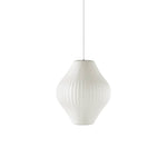 Bubble Silk Swing Arm Pendant Light – Adjustable Designer Ceiling Lamp