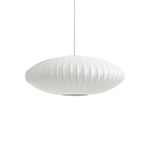 Bubble Silk Swing Arm Pendant Light – Adjustable Designer Ceiling Lamp