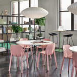 Bubble Silk Swing Arm Pendant Light – Adjustable Designer Ceiling Lamp