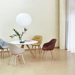 Bubble Silk Swing Arm Pendant Light – Adjustable Designer Ceiling Lamp
