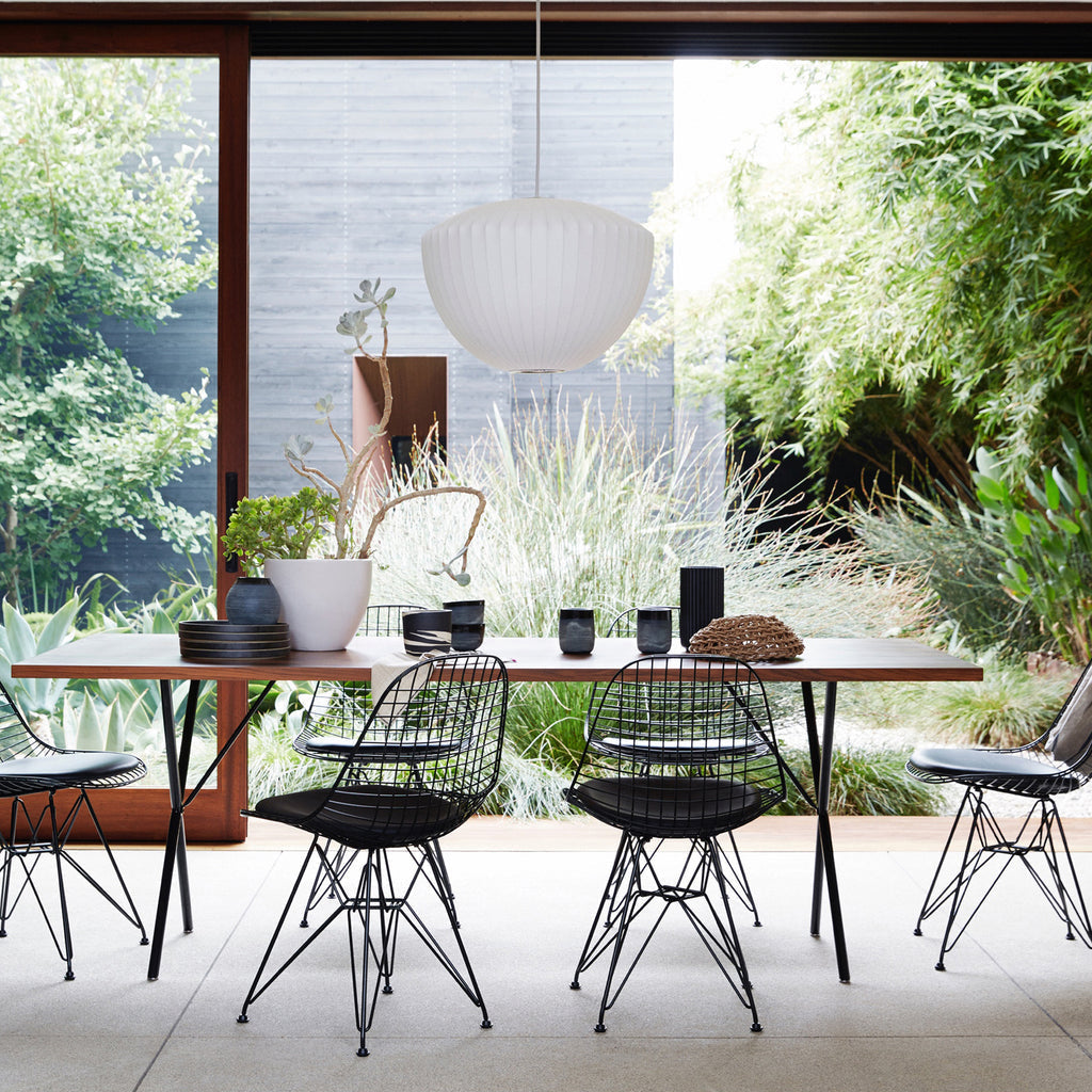 Bubble Silk Swing Arm Pendant Light – Adjustable Designer Ceiling Lamp
