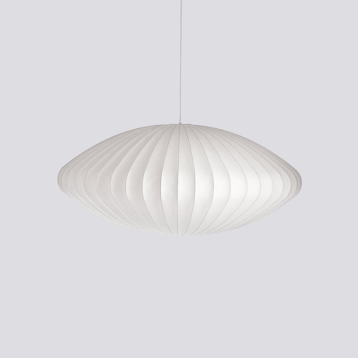Bubble Silk Swing Arm Pendant Light – Adjustable Designer Ceiling Lamp
