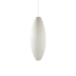 Bubble Silk Swing Arm Pendant Light – Adjustable Designer Ceiling Lamp