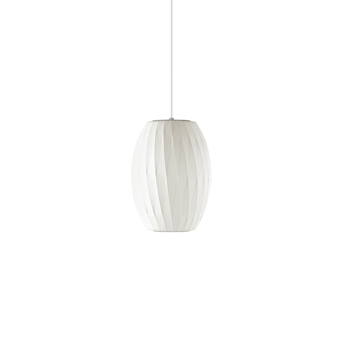 Bubble Silk Swing Arm Pendant Light – Adjustable Designer Ceiling Lamp