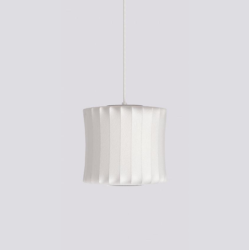 Bubble Silk Swing Arm Pendant Light – Adjustable Designer Ceiling Lamp