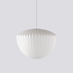 Bubble Silk Swing Arm Pendant Light – Adjustable Designer Ceiling Lamp
