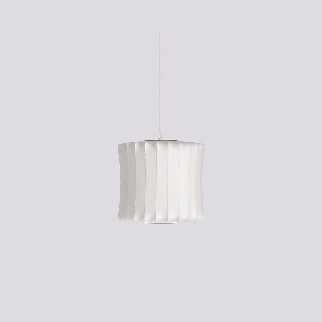 Bubble Silk Swing Arm Pendant Light – Adjustable Designer Ceiling Lamp