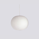 Bubble Silk Swing Arm Pendant Light – Adjustable Designer Ceiling Lamp