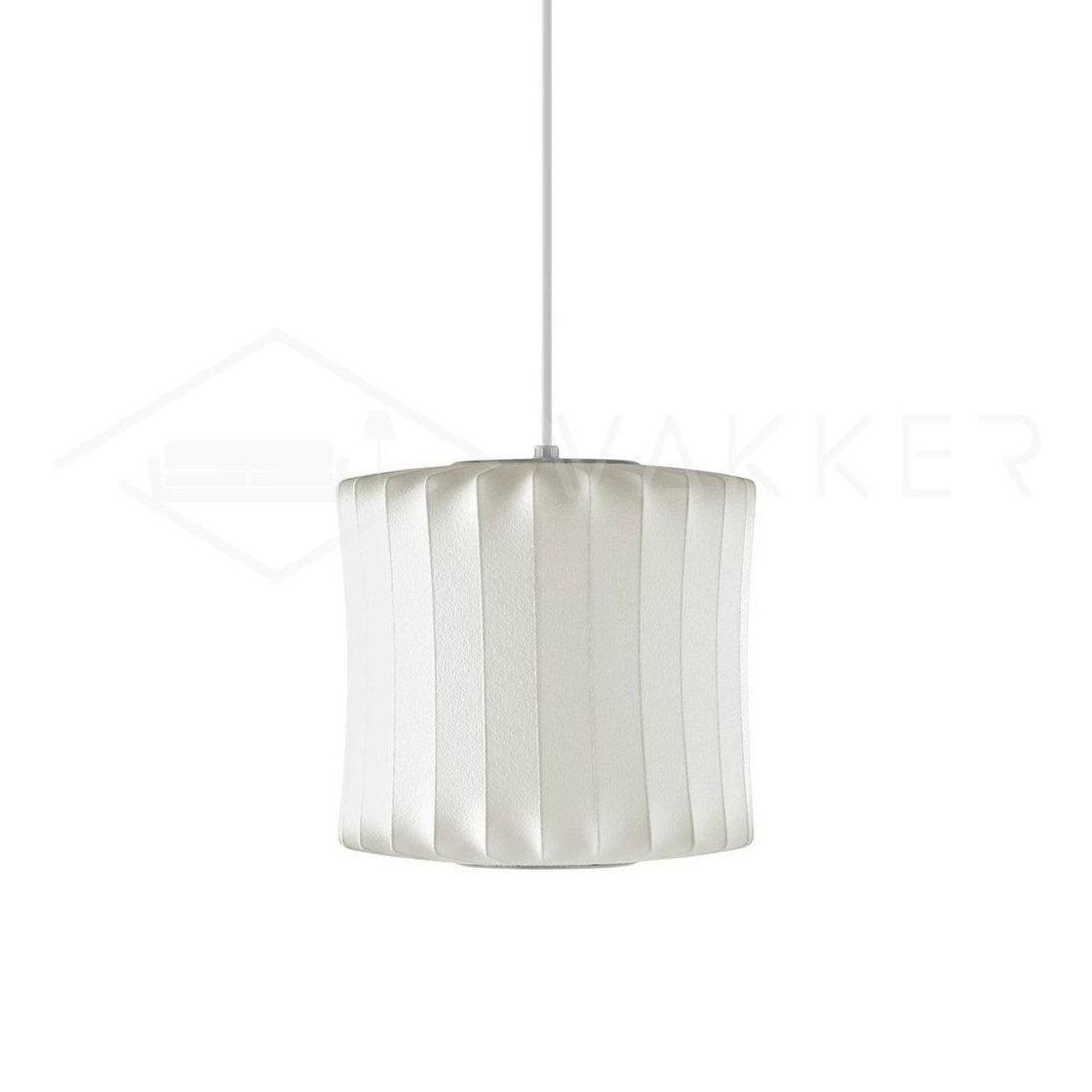 Bubble Silk Swing Arm Pendant Light – Adjustable Designer Ceiling Lamp
