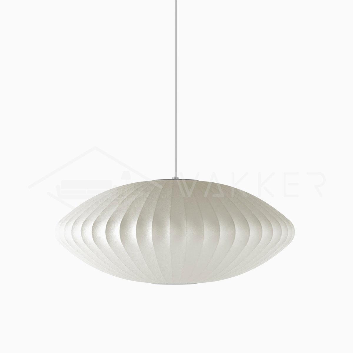 Bubble Silk Swing Arm Pendant Light – Adjustable Designer Ceiling Lamp
