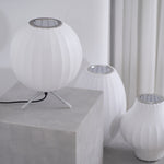 Tripod Bubble Table Lamp – Mid-Century Modern Sculptural Lighting