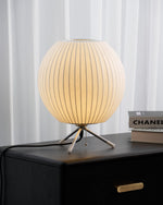 Tripod Bubble Table Lamp – Mid-Century Modern Sculptural Lighting