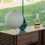 Tripod Bubble Table Lamp – Mid-Century Modern Sculptural Lighting