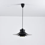 Nero Eclipse Modern Pendant Light – Matte Black Designer Ceiling Lamp
