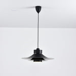 Nero Eclipse Modern Pendant Light – Matte Black Designer Ceiling Lamp