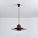 Nero Eclipse Modern Pendant Light – Matte Black Designer Ceiling Lamp