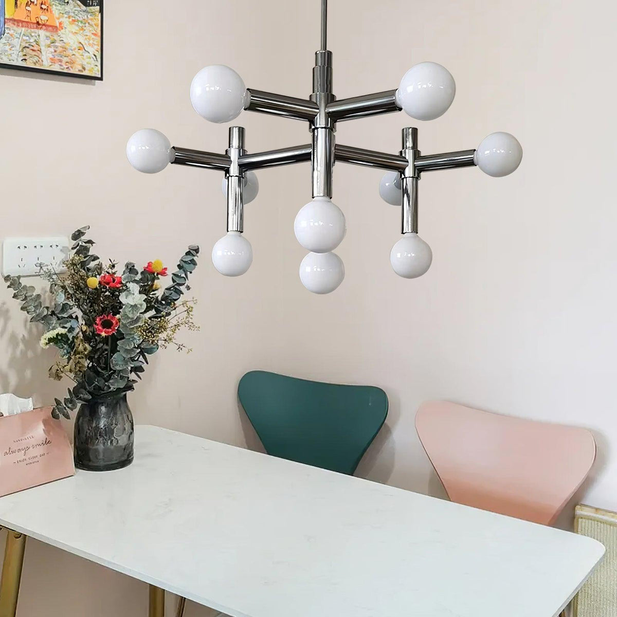 network-chandelier
