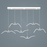 Aviara LED Pendant Light – Modern Aluminum Bird-Inspired Ceiling Lamp