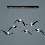 Aviara LED Pendant Light – Modern Aluminum Bird-Inspired Ceiling Lamp