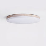 Noa Travertine Ceiling Light – Modern Natural Stone Flush Mount for Bedroom & Living Room