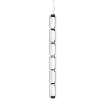Modular Glass LED Pendant Light with Cylinder, Cone & Bowl Shades