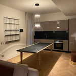 Modular Glass LED Pendant Light with Cylinder, Cone & Bowl Shades