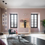 Modular Glass LED Pendant Light with Cylinder, Cone & Bowl Shades