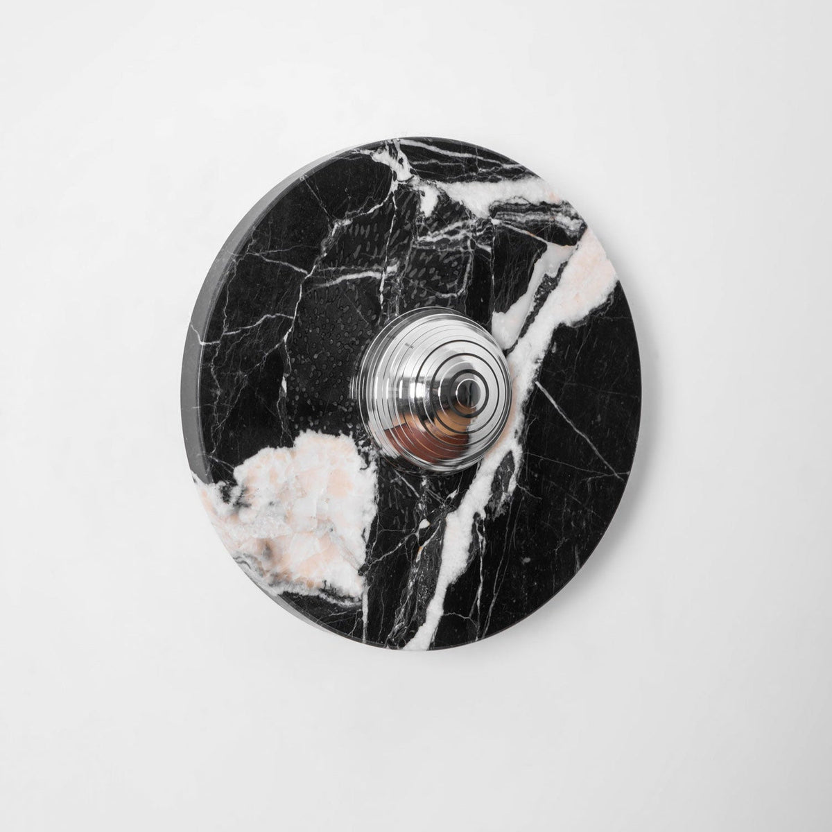 Noireon Marble LED Wall Sconce – Modern Sculptural Lighting