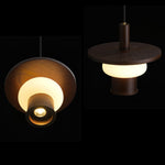 Noka Wood Pendant Light – Modern LED Chandelier for Dining Room and Kitchen Island