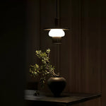 Noka Wood Pendant Light – Modern LED Chandelier for Dining Room and Kitchen Island