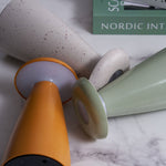 Noko Rechargeable Mushroom Table Lamp in Ceramic Finish